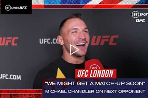 “We might get a match-up soon” Michael Chandler hints at next opponent  UFC London
