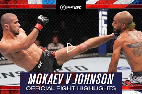 8-0 record breaker! Muhammad Mokaev dominates Charles Johnson  UFC London Highlights