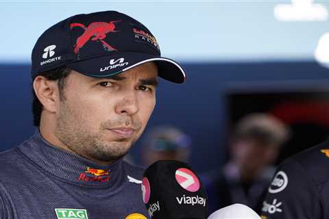 Red Bull chief jokes that Sergio Perez must have been ‘drunk on tequila’ after blowing podium..