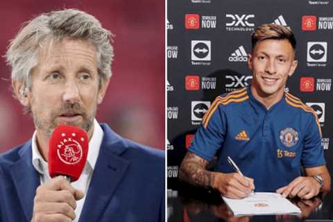 Ajax chief Edwin van der Sar pays tribute to ‘warrior’ Lisandro Martinez following Manchester..
