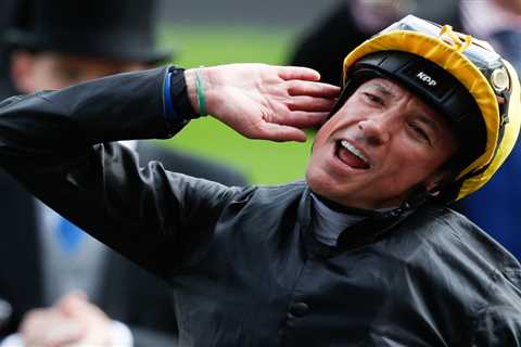 Frankie Dettori: I’ve got a big ride off a very winnable mark today and fancy his chances at 12-1..