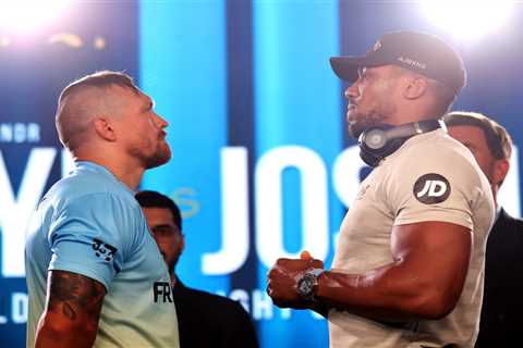 Anthony Joshua planning to fight Tyson Fury in December even if he LOSES rematch with Oleksandr..