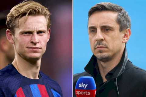 Gary Neville says Chelsea signing Frenkie de Jong would be ’embarrassing and horrific’ for..