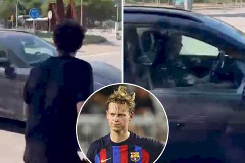 Frenkie de Jong abused by Barcelona fans shouting ‘accept a salary cut, b****’