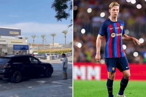 Barcelona fans tell Frenkie de Jong to stay after calling him a ‘b***h’ over pay cut