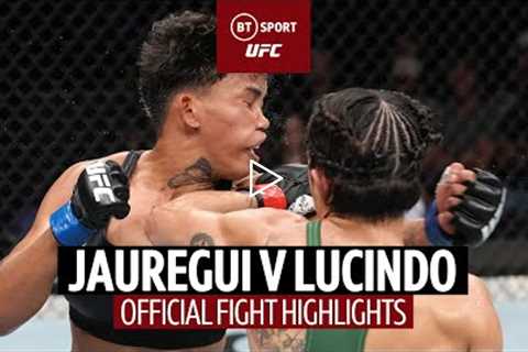 WHAT A PERFORMANCE!  Yazmin Jauregui v Iasmin Lucindo  UFC Official Fight Highlights