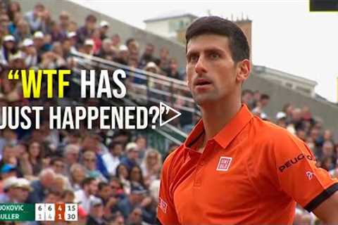 13 WTF Tennis Moments That will Leave you Scratching your Head