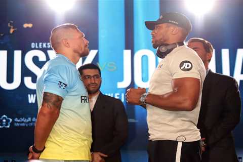 Anthony Joshua ‘more than capable’ of winning Usyk rematch after working on secret technique, says..