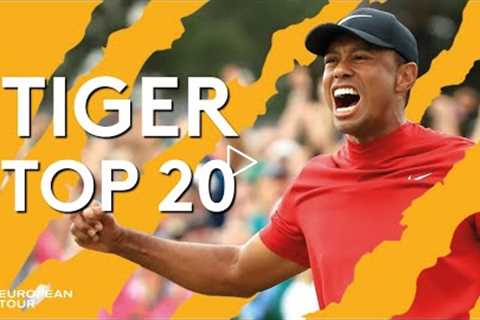 Tiger Woods' Best Shots on European Tour