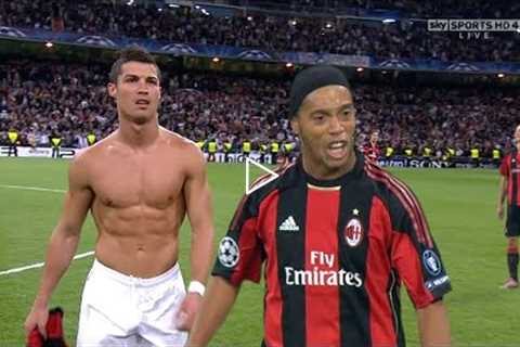 The Day Cristiano Ronaldo Showed Ronaldinho Who Is The Boss