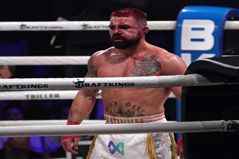 Ex-UFC star Mike Perry looks unrecognisable after bare-knuckle boxing bloodbath against Michael..