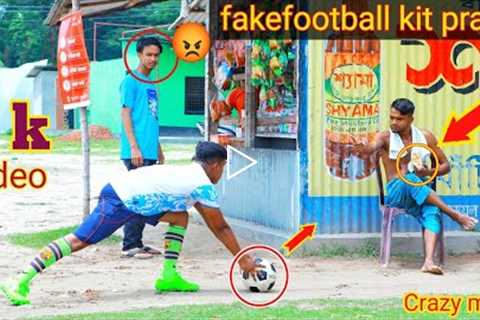 new viral Fake ootball Kick Prank 2022 !! Football Scary Prank-Gone WRONG REACTION | By Razu prank