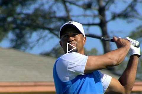 Every shot Tiger Woods hit in Round 1 at Farmers