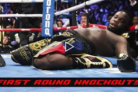 Best First Round Knockouts in Boxing