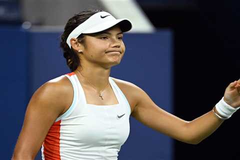 Defending champion Emma Raducanu OUT of US Open after injury-hit 6-3 6-3 first-round defeat to..