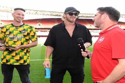 KSI has suite at Arsenal’s Emirates with punch machine in it… but Logan Paul’s security punched it..