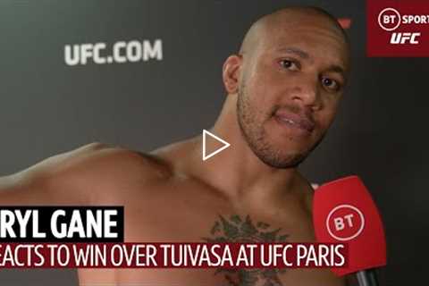 I was born ready... anyone, anywhere. Ciryl Gane reflects on an incredible UFC Paris performance