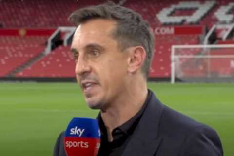 Gary Neville predicts top four but leaves out Man Utd despite Arsenal win