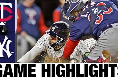Twins vs. Yankees Game 2 Highlights (9/7/22) | MLB Highlights