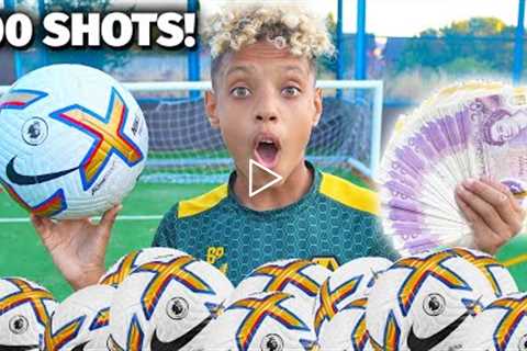 TRICK SHOTS from Level 1 To Level 100 | FOOTBALL!!