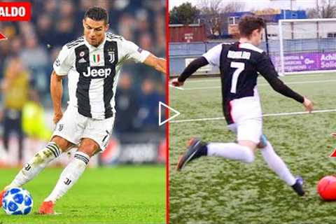 RECREATING THE BEST RONALDO FOOTBALL GOALS! (How Difficult are they?)