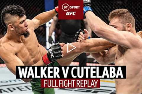 Who saw that coming?!  Johnny Walker v Ion Cutelaba  Official UFC 279 Full Fight Highlights