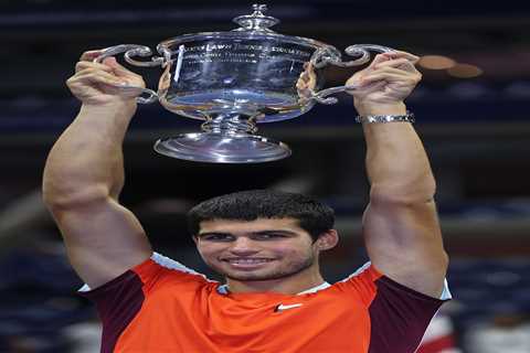 US Open hero Carlos Alcaraz, 19, signed first sponsor deal aged just 10, and dates tennis star..