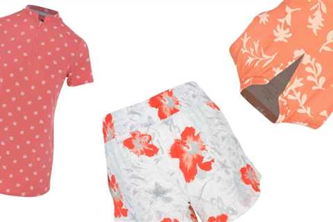 These stylish floral prints are perfect for fall golf