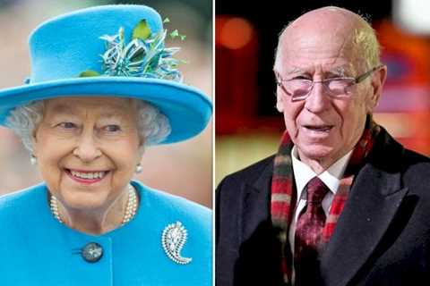 How Man Utd hero Sir Bobby Charlton stepped in to assist the Queen during royal visit