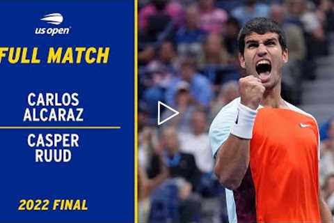 Carlos Alcaraz vs. Casper Ruud Full Match | 2022 US Open Final