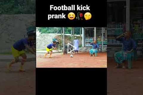 Viral fake football kick prank 2022!!Football scary Prank gone wrong reaction!!Sutton prank TV