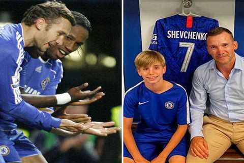 Ukraine boss Shevchenko’s son Kristian, 15, is future star at Chelsea’s academy and could qualify..