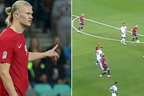 Striker dubbed ‘next Erling Haaland’ scores screamer to down Haaland’s Norway