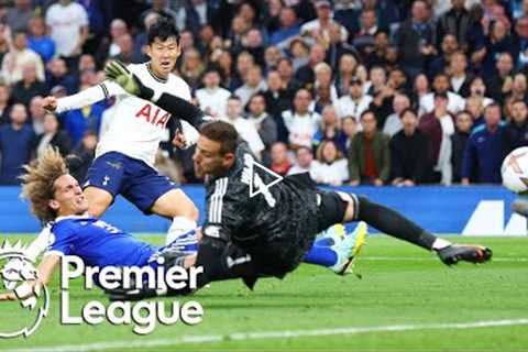 Heung-min Son's 13-minute hat trick v. Leicester City in full | Premier League | NBC Sports