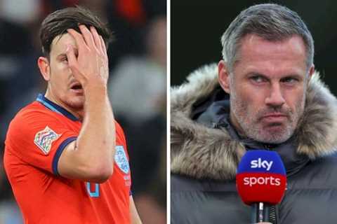 Harry Maguire branded a ‘startled bunny’ as Jamie Carragher urges Man Utd to sell up now