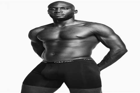 Chelsea exile Romelu Lukaku shows off ripped physique and six-pack as he poses in Calvin Klein..