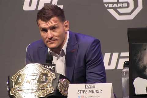 Stipe Miocic responded brilliantly to a fan who left a racist comment
