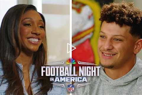 Chiefs' Patrick Mahomes learning from Tom Brady on and off the field | FNIA | NFL on NBC