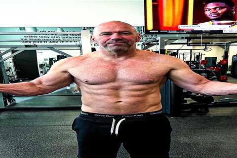 UFC chief Dana White shows off six-pack in stunning body transformation after he was told he had 10 ..