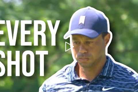 Tiger Woods Every Shot from Round 1 at the 2022 PGA Championship