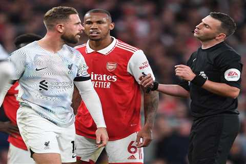 Arsenal and Liverpool involved in FA investigation following heated bust-up between Jordan..