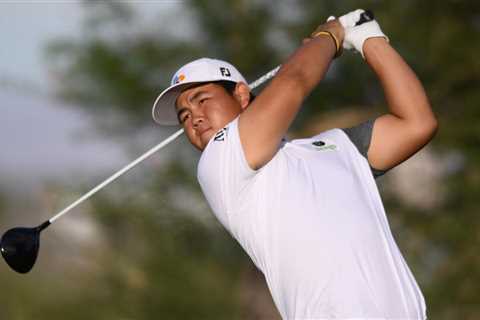 Winner's bag: 2022 Shriners Children's Open winner Tom Kim