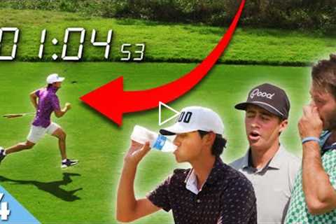 Fastest To Play Golf Hole Wins | Good Good Cup