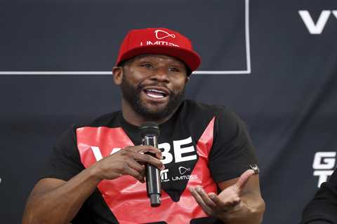 Floyd Mayweather claims he was paid $1m just to hold TALKS for Deji fight as boxing legend and..