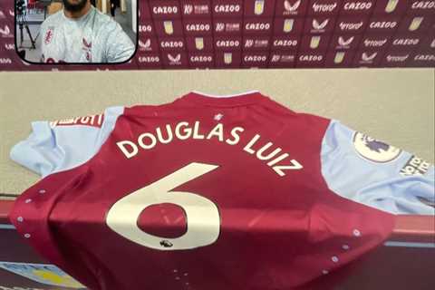 Arsenal transfer blow as target Douglas Luiz signs new long-term contract at Aston Villa after..