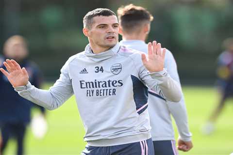 Granit Xhaka insists Arsenal are ready to fight Man City for title ahead of crunch Leeds clash