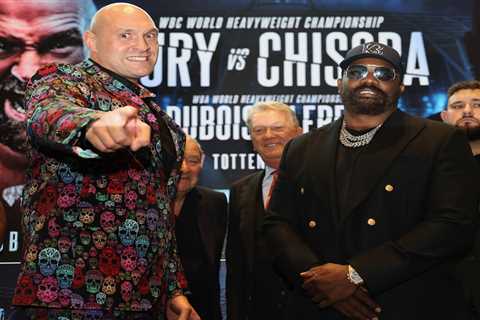 Tyson Fury claims Derek Chisora fight is NOT tune up for Usyk… as he only needs two weeks training..