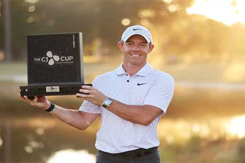 Rory McIlroy fights back tears as he becomes golf’s world No 1 for first time since 2020 after..