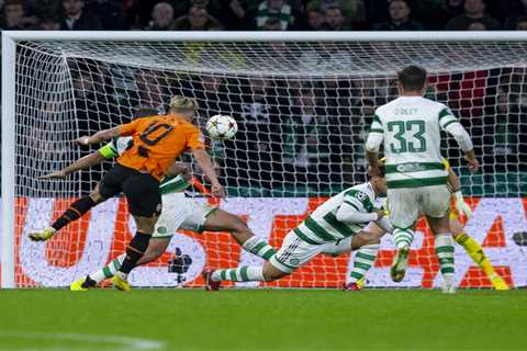 Watch Arsenal transfer target Mykhaylo Mudryk score wondergoal for Shakhtar Donetsk against Celtic