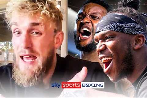 Jake Paul FIRES shot at KSI! 🤬  ''I''ll beat up your trainer Viddal Riley instead!''